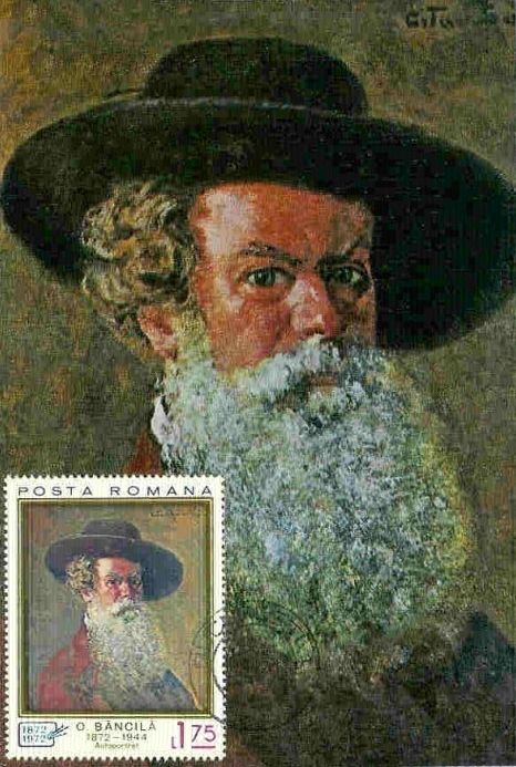 Self portrait by Octav Bancila (1872-1944)