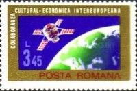 Satellite above the Earth