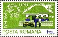 Mail delivery by motorcycle