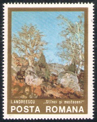 Rocks and Birches, I. Andreescu