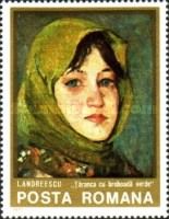 Farmer's Wife With Green Shawl, I. Andreescu