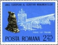 Traianus' Bridge in Turnu-Severin
