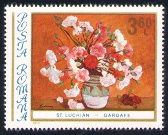 Carnations in Vase