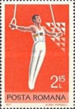 Gymnast on rings