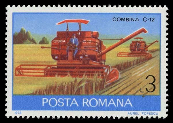 Harvester combine