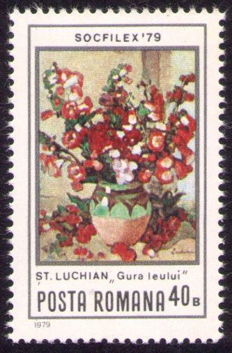 Common Snapdragon (Antirrhinum majus), Ștefan Luchian