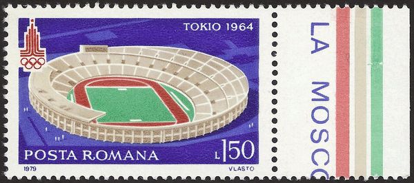 22nd Summer Olympics, Moscow 1980: Tokyo Stadium (1964)