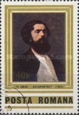 Self-portrait, Theodor Aman