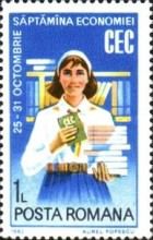 Young Woman with Passbook