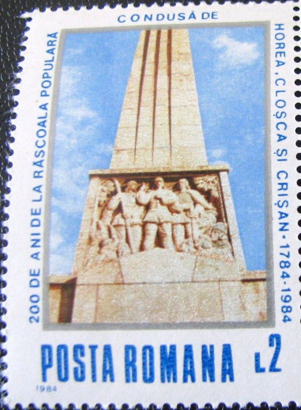 200th Anniversary of the Revolt of Horea, Cloșca and Crișan