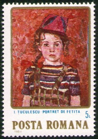 Portrait of a Girl, Ion Țuculescu (1910-1962)