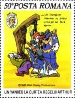 Hank Being Hoisted onto Horseback in Full Armor