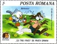 Dewey as Barber Brother Shaving Brer Rabbit on the Run