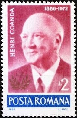 Henri Coandă (1886-1972), aerospace engineer
