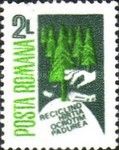 Trees and Hand with Newspaper (Paper Recylcing)