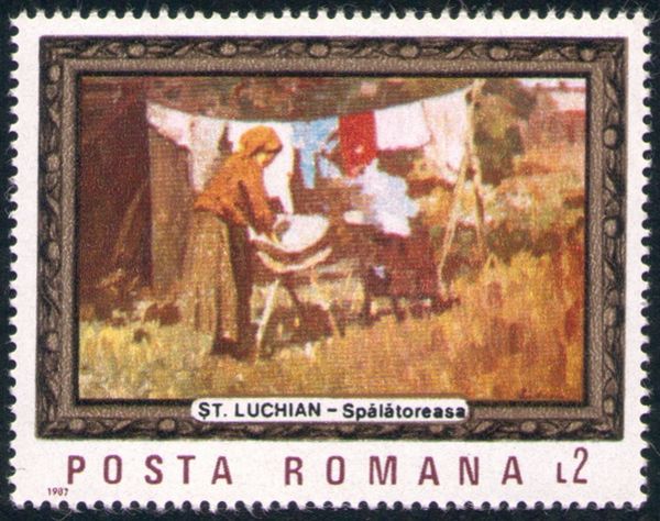 Washing Woman, Ștefan Luchian