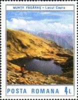 Capra Lake in Făgăraș Mountains