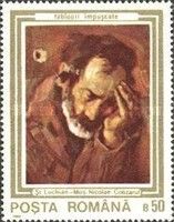 Old Nicolas, the Cobza Player; Ștefan Luchian