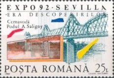 Expo Sevilla, 1992 : Railroad bridge, Cernavoda
