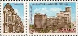 Chamber of Commerce and Industry, Bucharest, 130th Anniv.