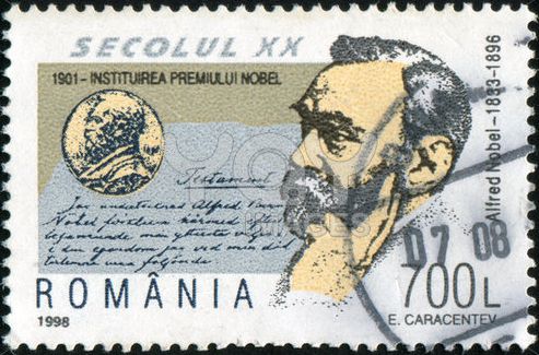 Alfred Nobel (1833-1896) & Nobel Prize Medal