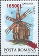 Windmill in Sarichol, Tulcea - Surcharged