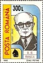 Dumitru D. Roșca (1895-1980) - Surcharged