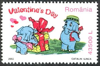 Cute Elephant Couple