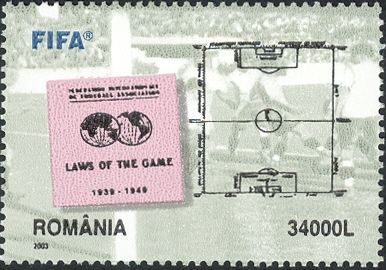Football Rule Book and Pitch Diagram