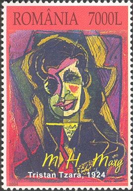 Tristan Tzara, by MH Maxy