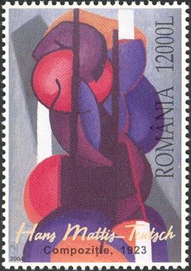 Composition, by Hans Mattis-Teutsch