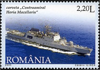 Romanian Military Ships - Rear Admiral Horia Macellariu
