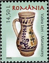 Wide-necked Pitcher from Valea Izei, Maramureș County