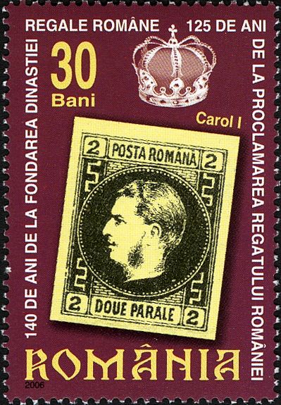 Carol I (issued in 1866)