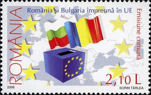 Flags over Ballot Box, Map of Europe