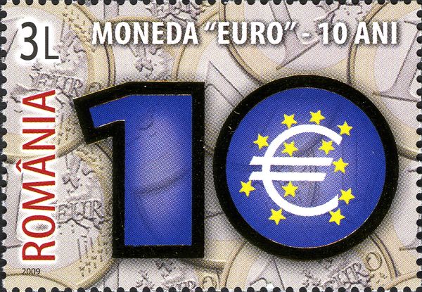 10 Years of EURO (with Gold Foil)