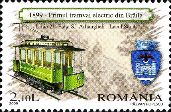 First Electric Tram from Braila 1899