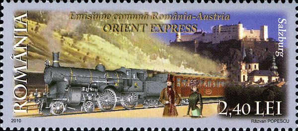Orient Express and Hohensalzburg Castle