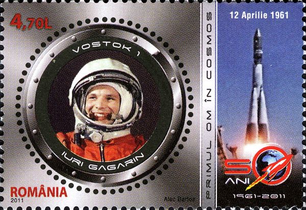 Yuri Gagarin, Russian Cosmonaut and First Man in Space