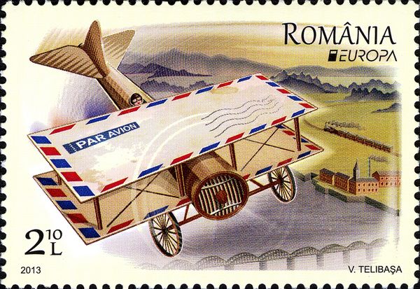 Airplane with Letter Wings