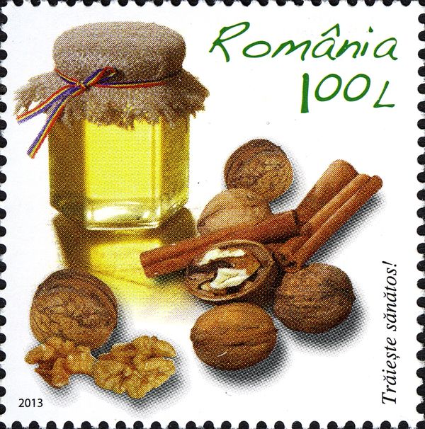 Honey, Walnuts, Cinnamon