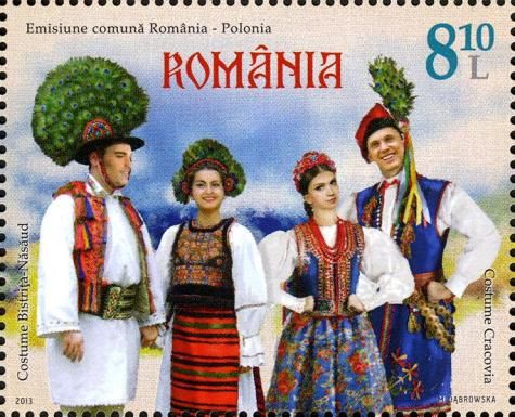 Folk Costumes from Bistrița-Nassau and Krakow