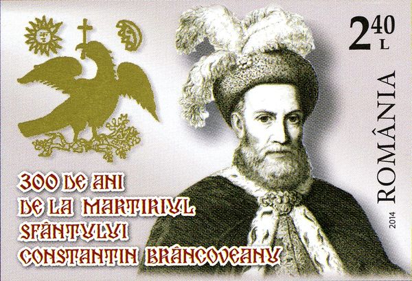 St. Constantin Brâncoveanu (1654-1714), Prince of Wallachia