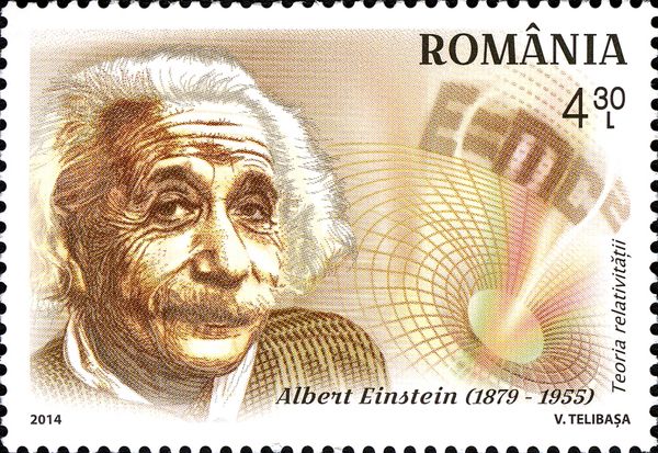 Albert Einstein (1879-1955), Equation from Relativity Theory