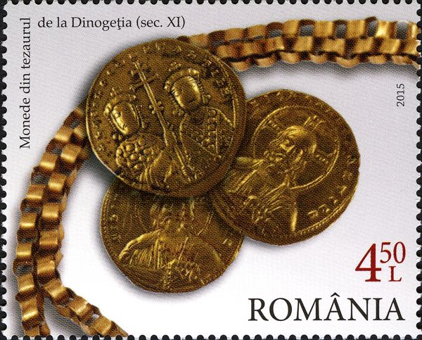 Coins from Dinogetia (11th century)