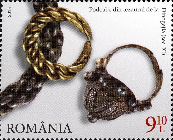 Bracelet and Ring from Dinogetia (11th century)