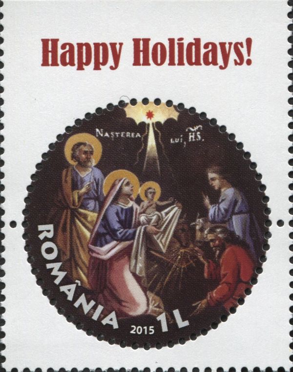 Nativity of Christ; Icon Painted by Gheorghe Tattarescu