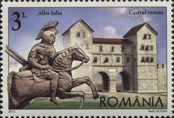 Fort of the Roman Legion XIII Gemina, Equestrian Statue