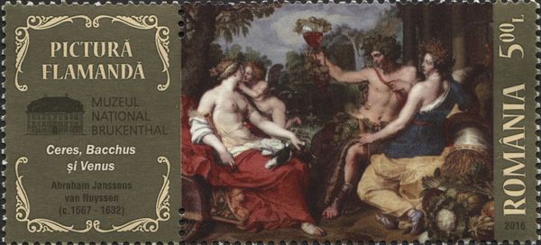 Ceres, Bacchus and Venus; Abraham Janssens van Nuyssen