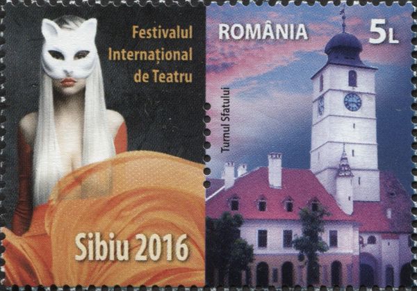 Festival Poster and Sibiu Council Tower